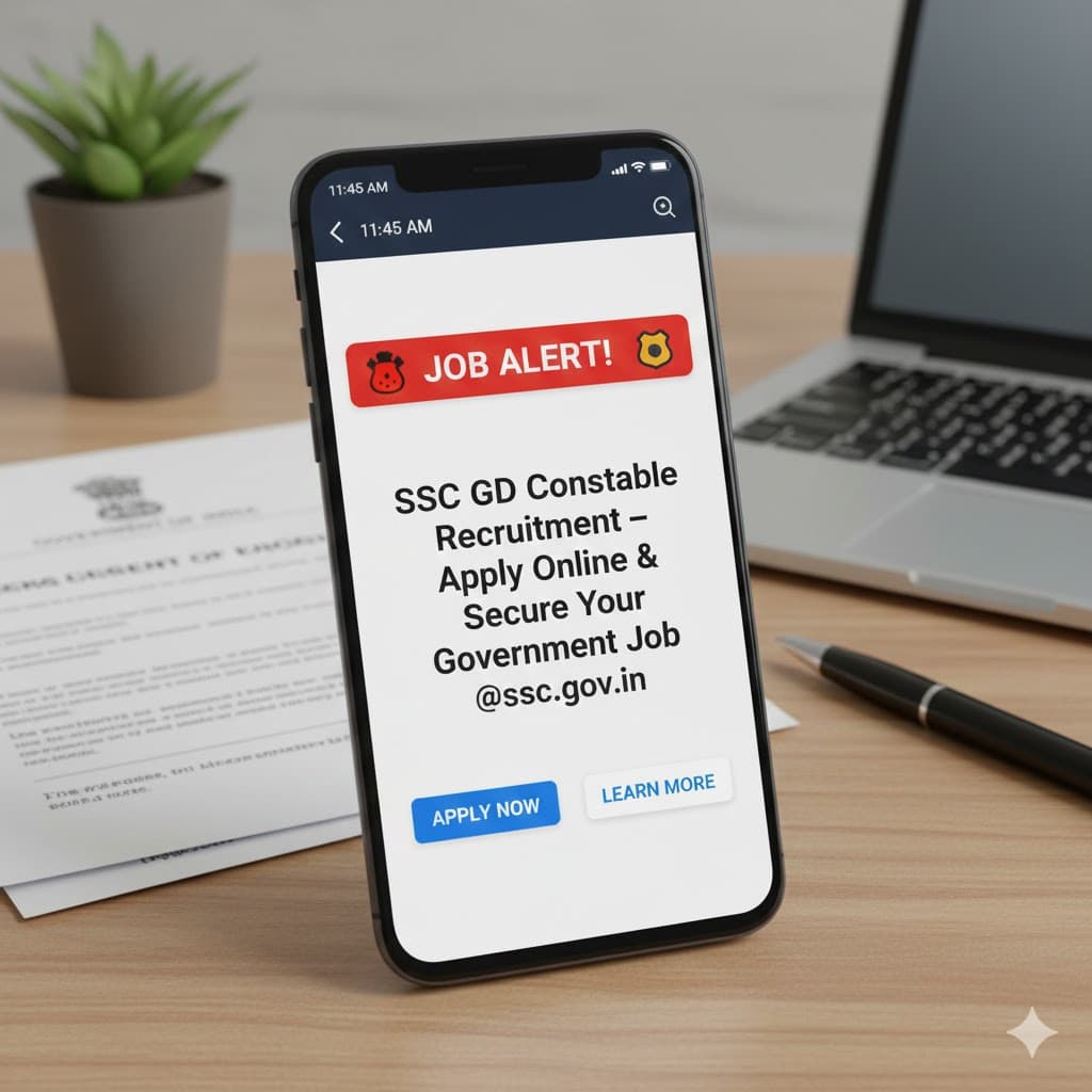 "SSC GD Constable Recruitment – Apply Online & Secure Your Government Job @ssc.gov.in"