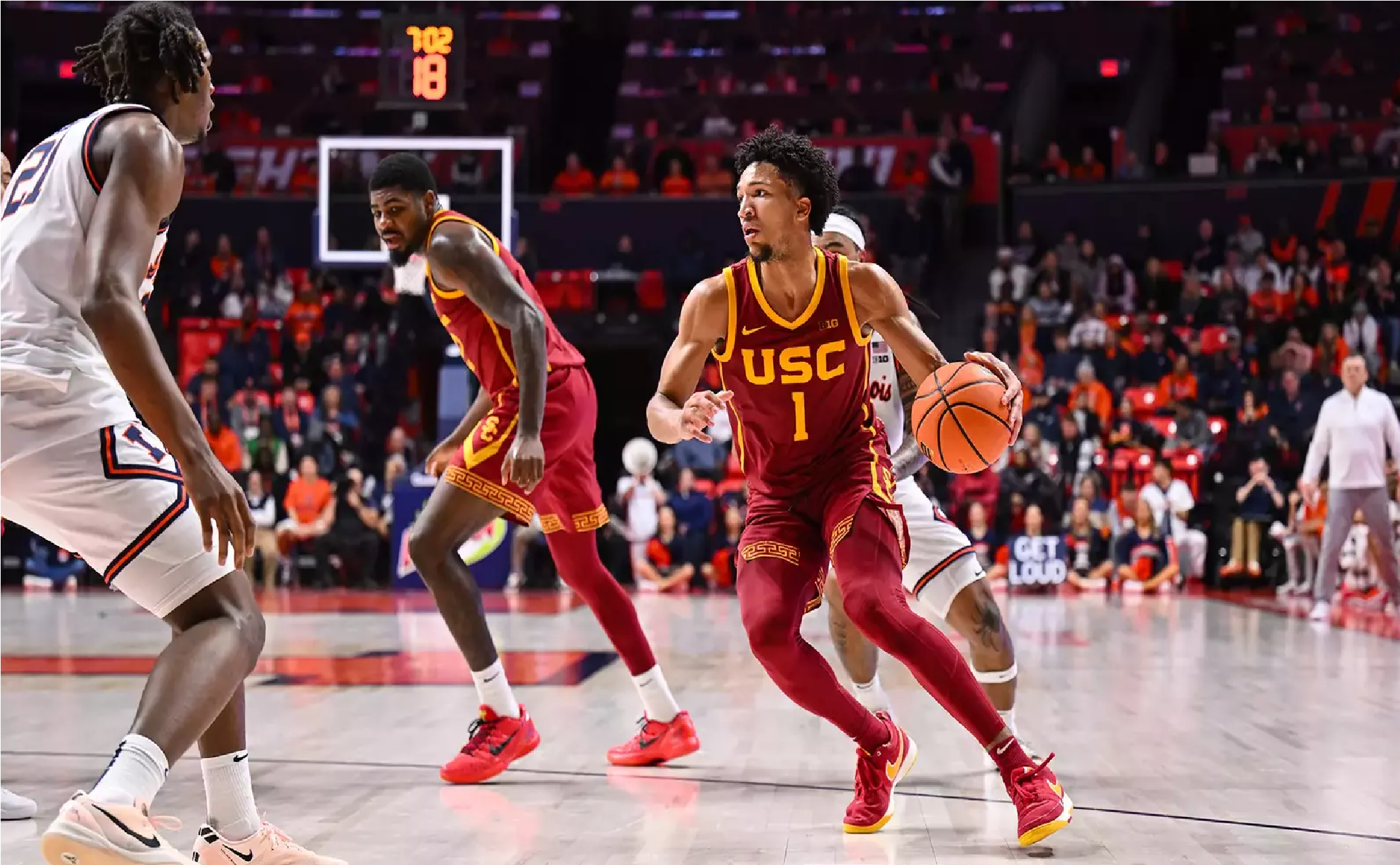 USC men collapse in heavy defeat against Illinois