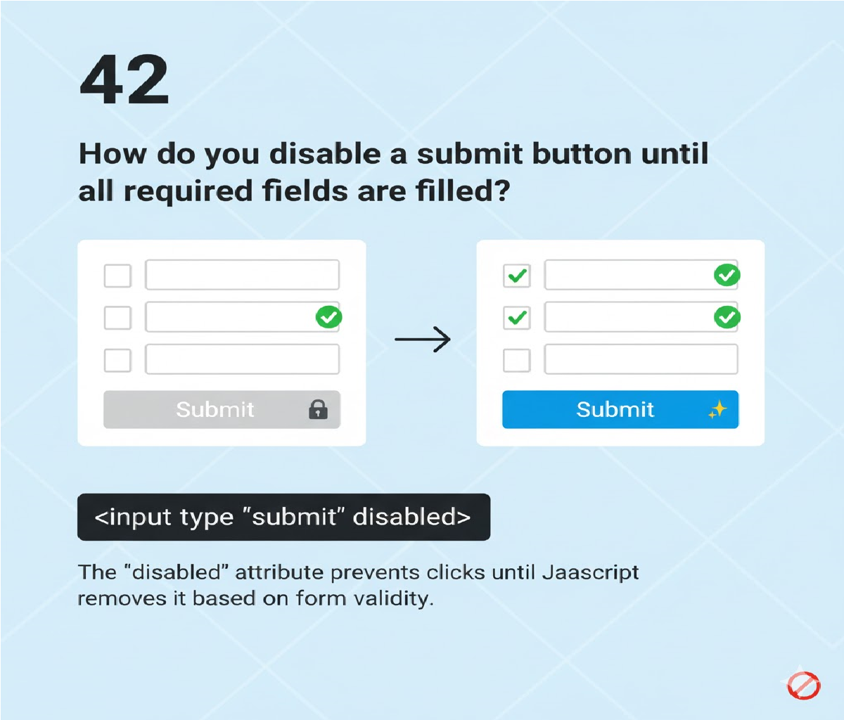 How do you disable a submit button until all required fields are filled?