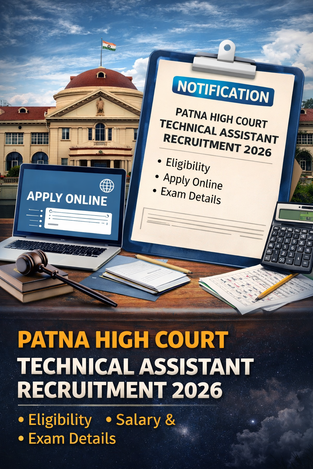 Patna High Court Technical Assistant Recruitment 2026