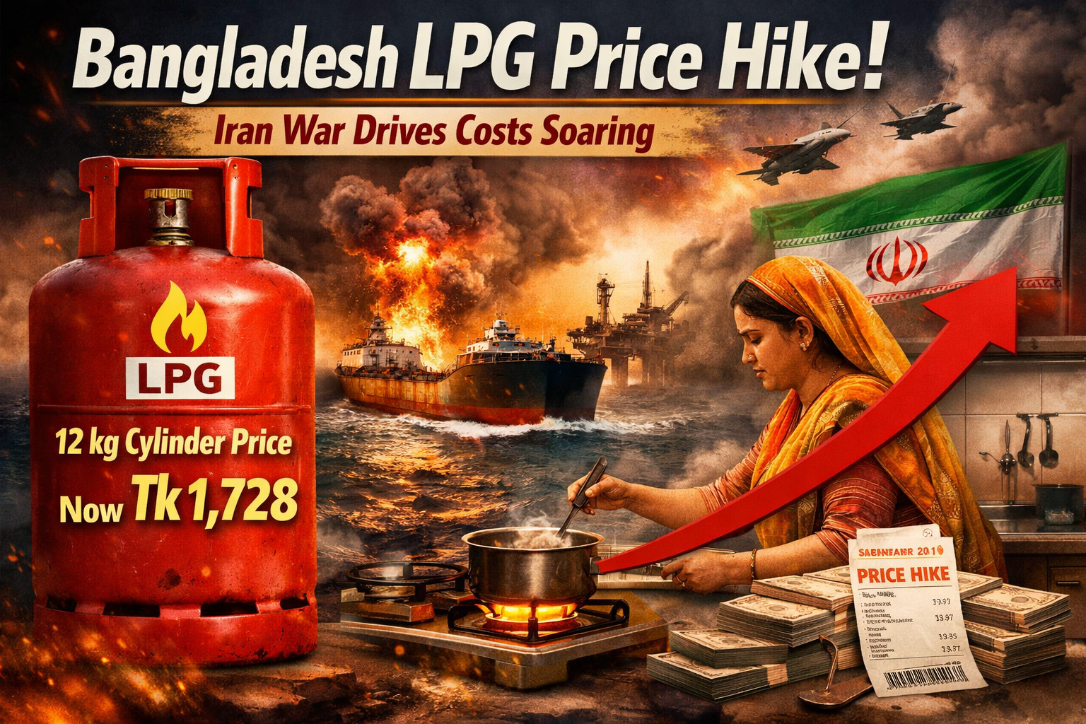 The effects of the Iran war have reached the nation’s kitchens